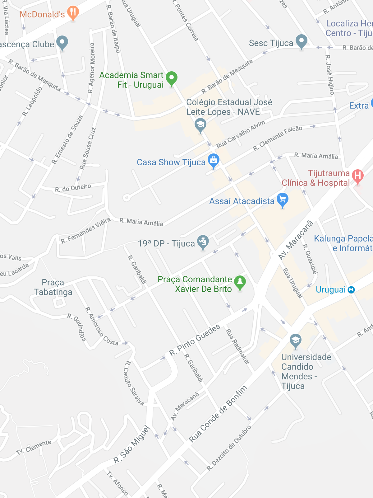 Localização no mapa